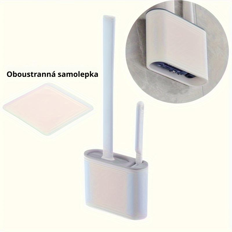 Sada flexibilních toaletních kartáčů s držákem