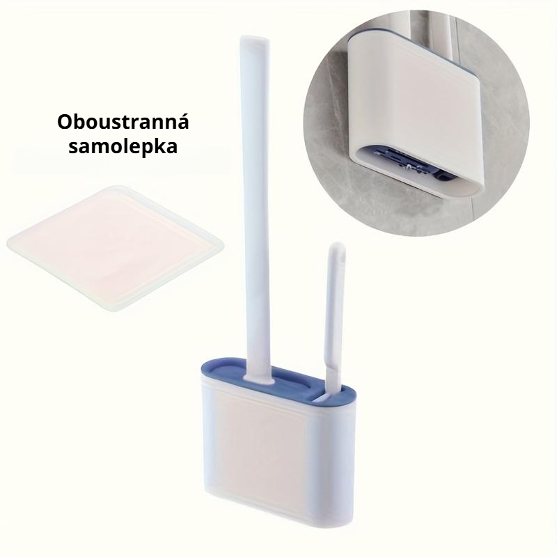 Sada flexibilních toaletních kartáčů s držákem