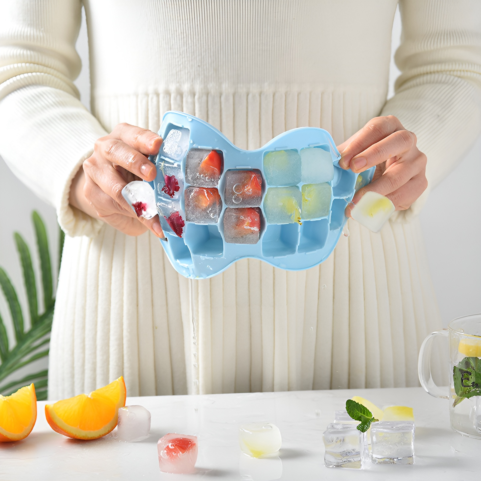 夏のひょうたん型シリコンアイスクリーム型、家庭で手作りできるアイスクリーム、子供用DIY手作りアイスクリーム型ボックス