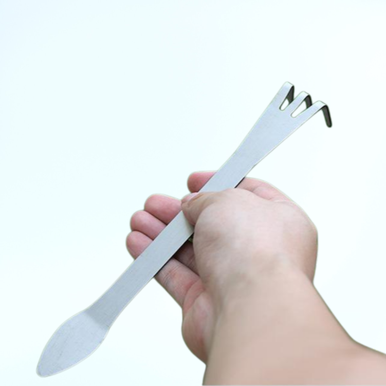 園芸用ステンレスツール ガーデンレーキ