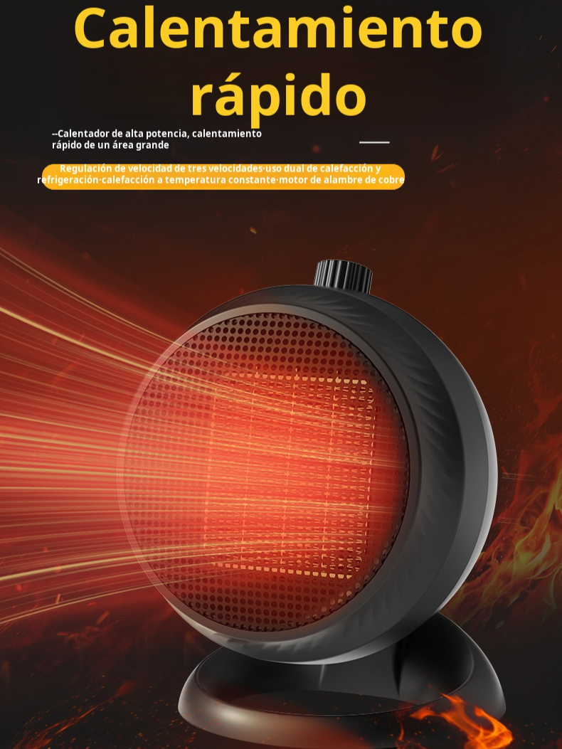Nuevo Calentador vertical para el hogar, calentador pequeño para oficina, ventilador eléctrico, mode
