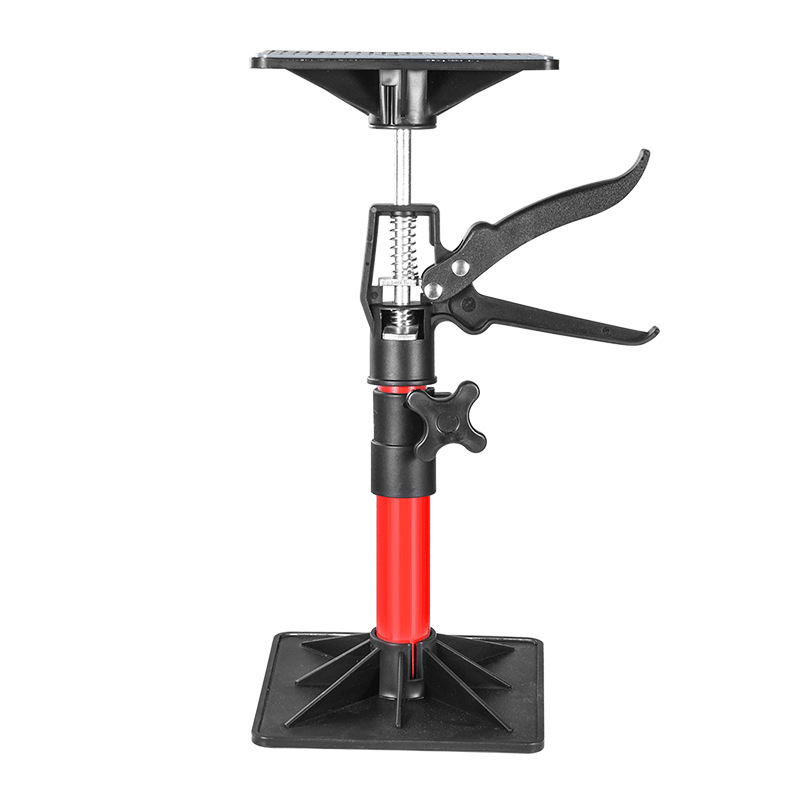 ステンレス製家具転倒防止突っ張り棒 つっぱり棒 ジャッキ式 耐震対策 防災措置  家具転倒防止サポートアーティファクト調整可能な伸縮式サポートロッドサポートロッドリフターブラケットトップロッド