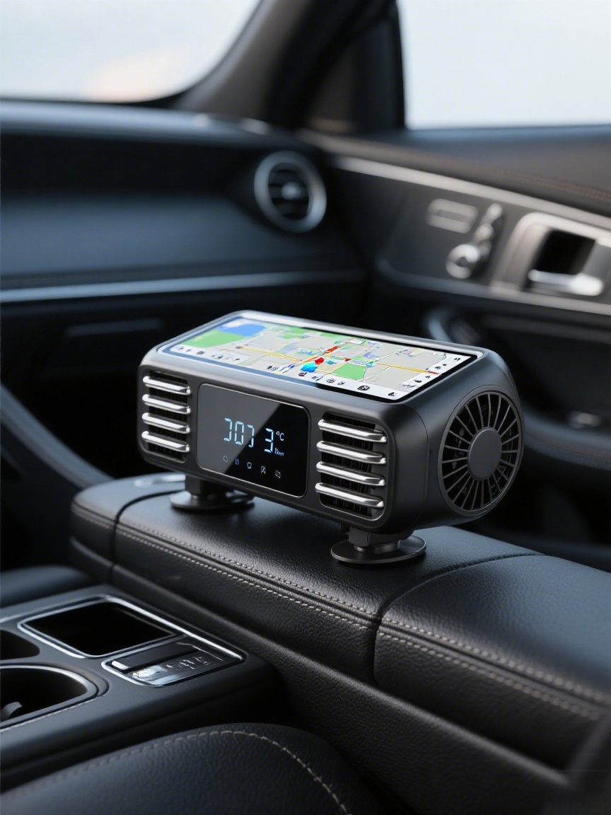 Třístupňové nastavení ventilátoru automobilu