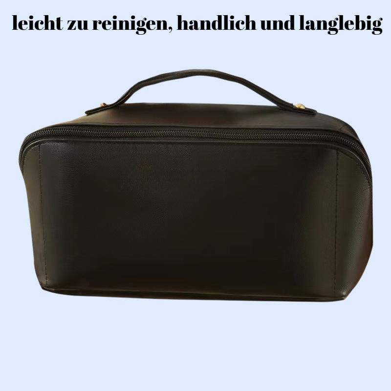 pu fashionable and convenient cosmetic bag travel storage bag large capacity wash bag hand improve a