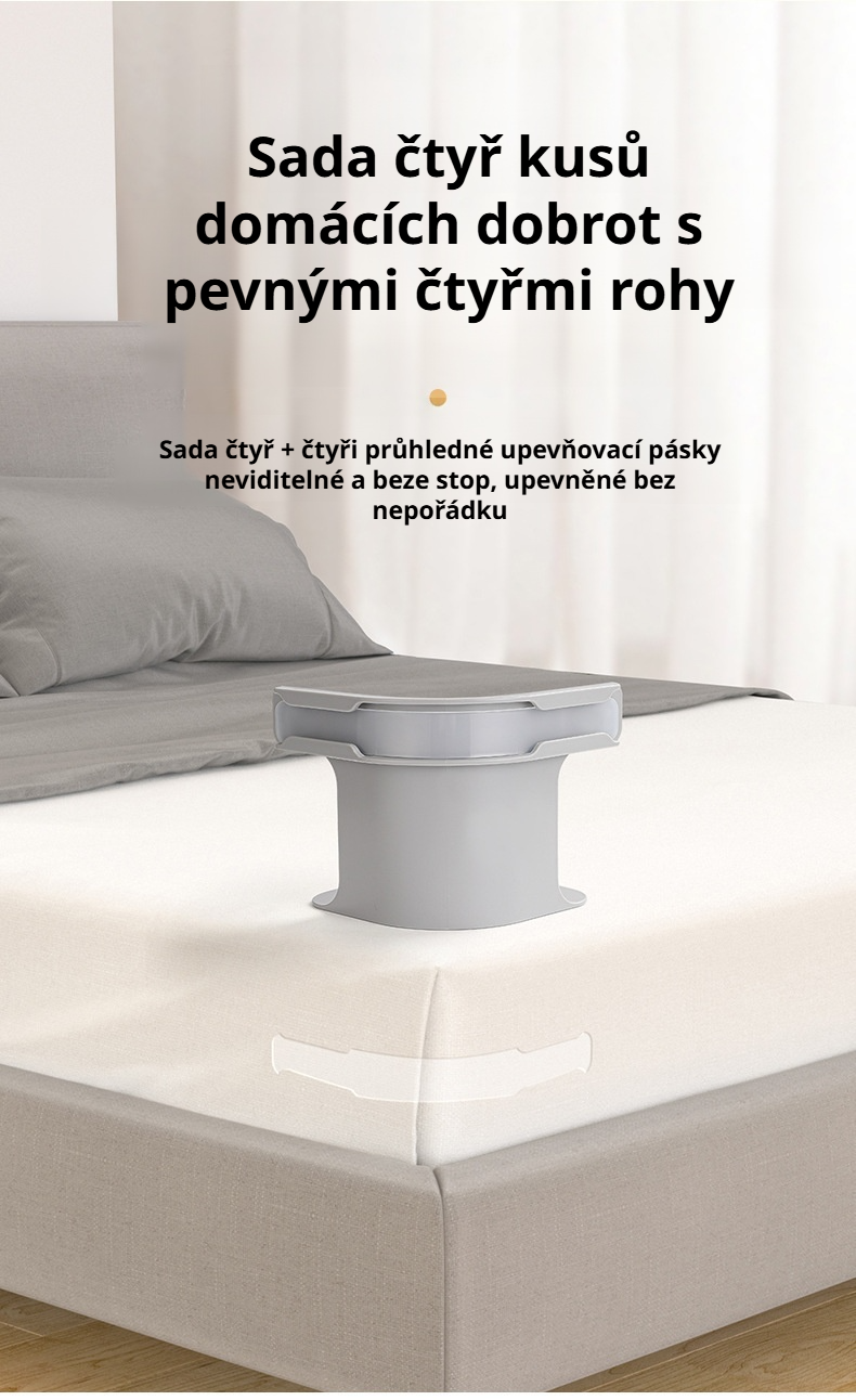 Držák prostěradla na rohu matrace