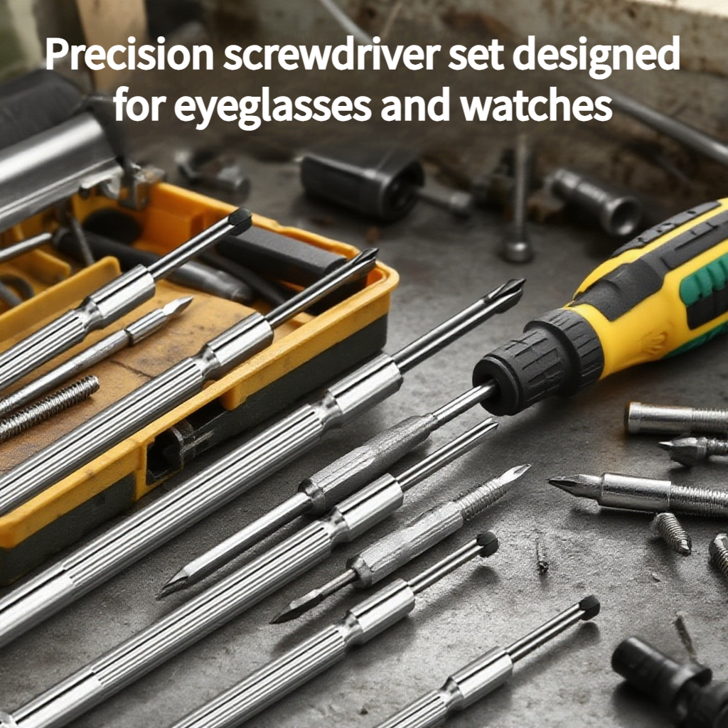 Glasses screwdriver set