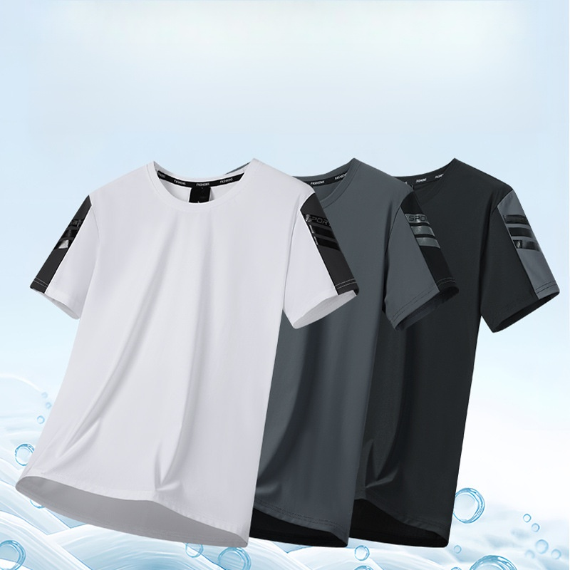 ストレッチ性抜群のカジュアル半袖Tシャツ