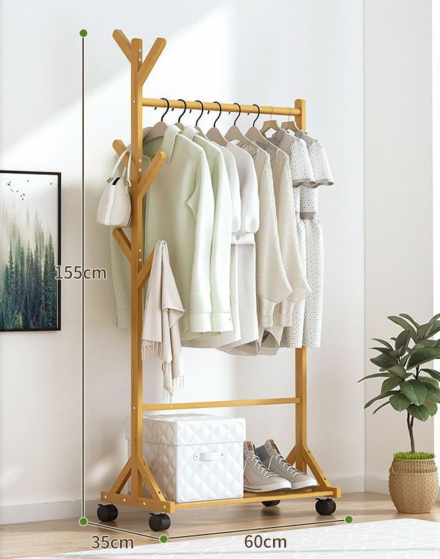 木製ハンガーラック