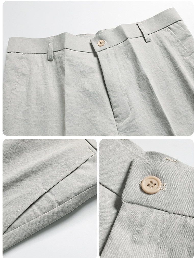 夏に最適なメンズ通気性パンツ正面画像