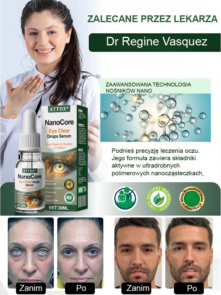 【Widzenie 5.0】krople do oczu przywracające wzrok