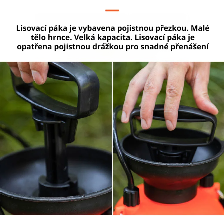 Zahradní postřikovač vhodný pro bylinky a květiny