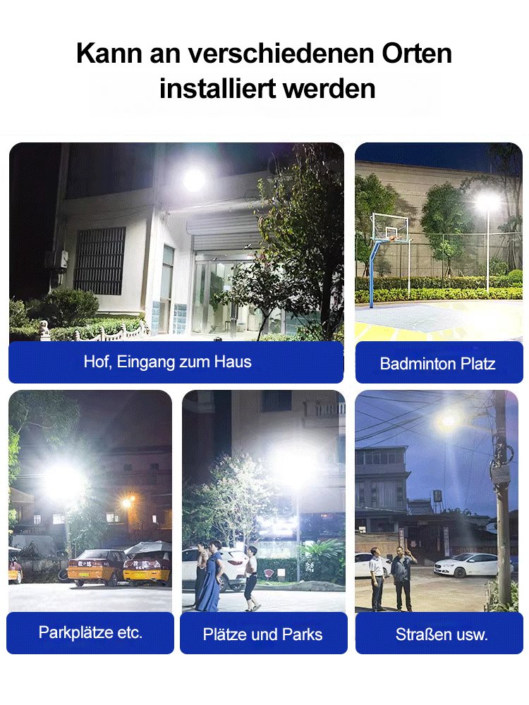 Eine neue Solarlampe hält zehn Jahre