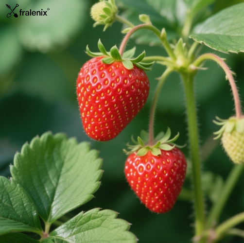 Smetanové sazenice jahod