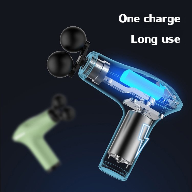 FM-Dual Head Massage Gun for Intelligent Muscle Relaxation
