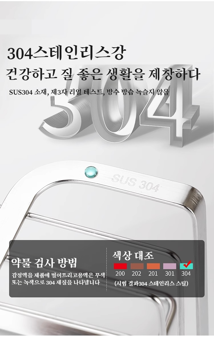 좁은 욕실에도 적합한 벽걸이 수납선반