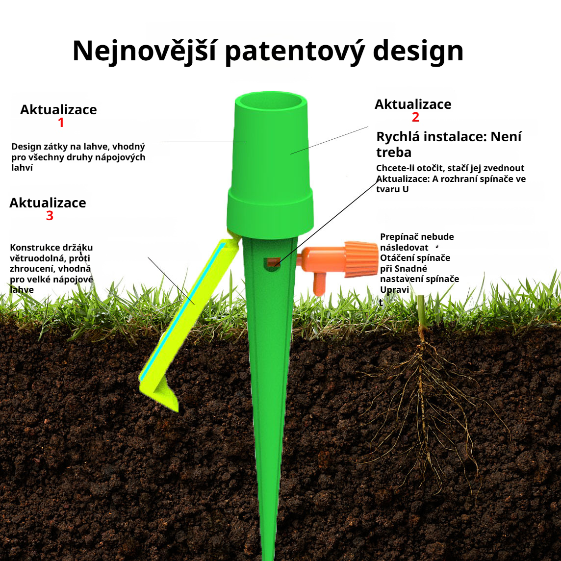 Efektivní zavlažování zeleniny pomocí kapkové závlahy