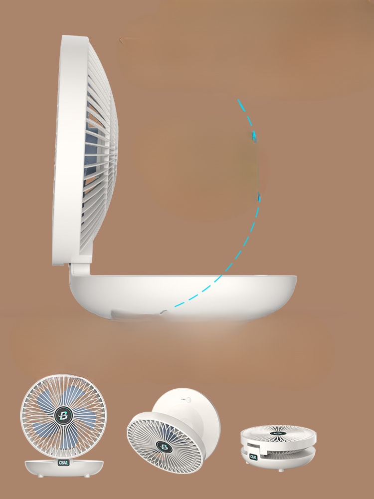 キッチンの空気循環ウォールマウント式ファン（3秒で室温が8度も下がる!）