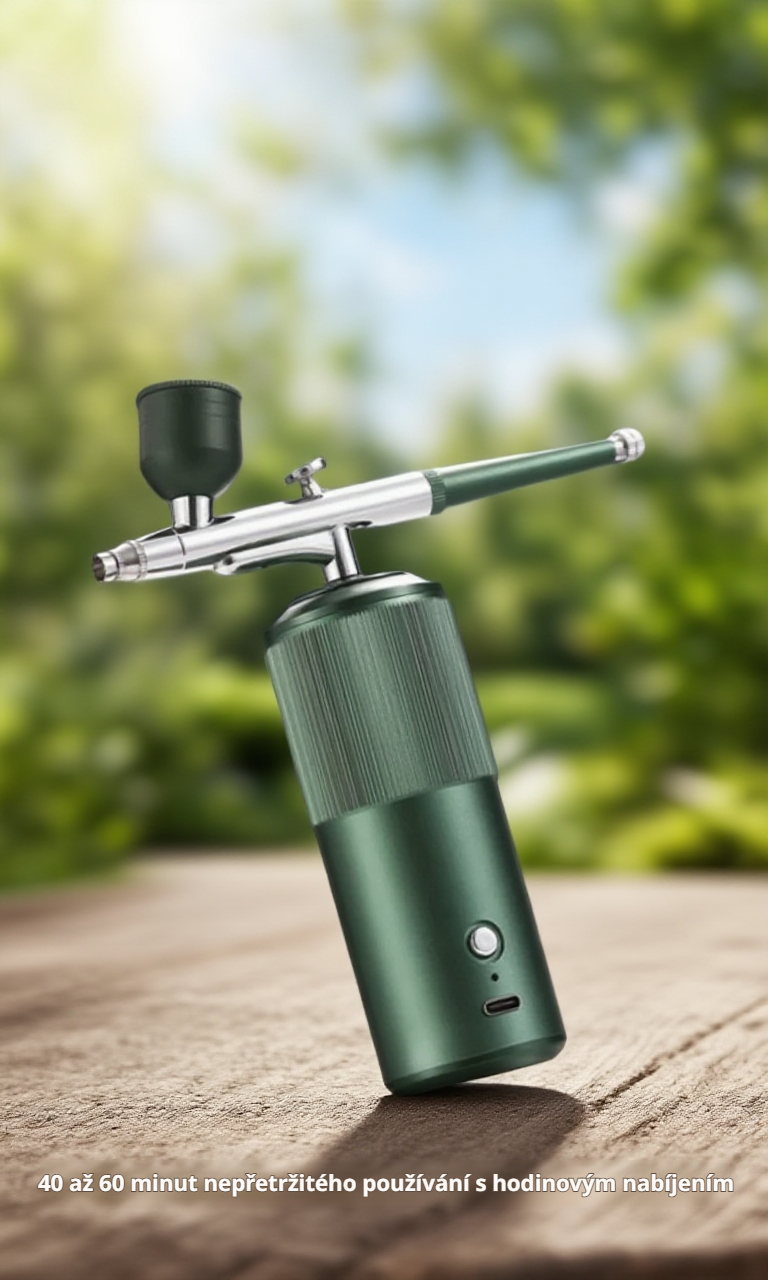 Sada airbrush nástrojů na nehty