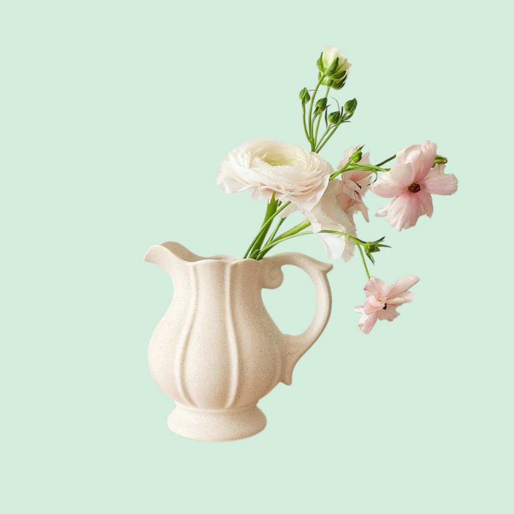 펜션 가정용 도자기 꽃병 수경 장식 연장 꽃꽂이 꽃병 카페 주전자 생활용품