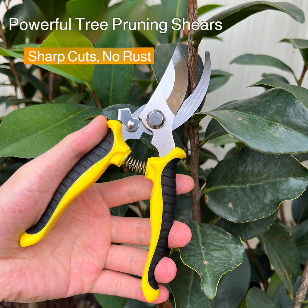 Stainless steel multifunctional gardening orchard pruning shears