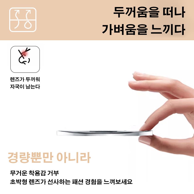 Eterlens 초경량 돋보기 안경 블루라이트 차단 여성 중노년 고화질 패션 안경