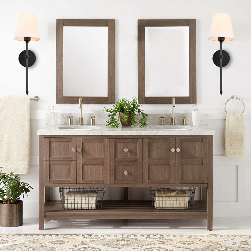 충전식 무선 벽등 인테리어 설치 모습