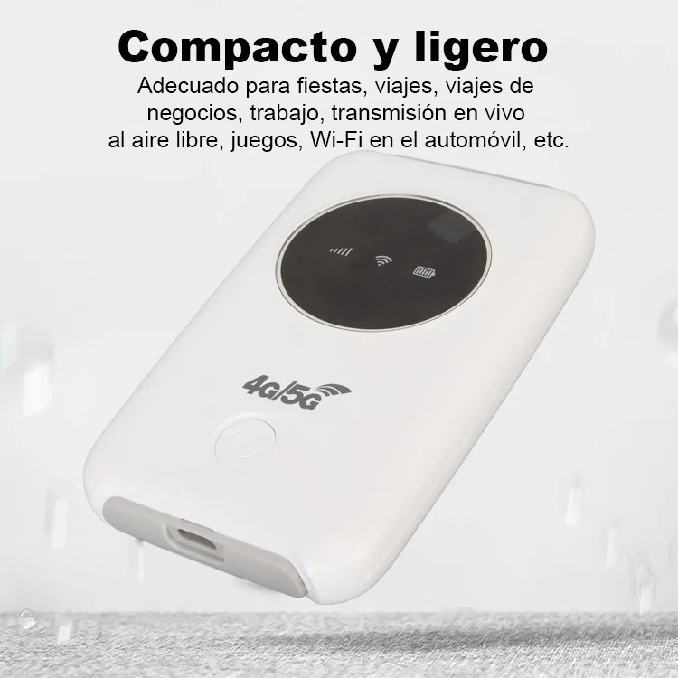 【Internet gratis en el bolsillo】Router 5G
