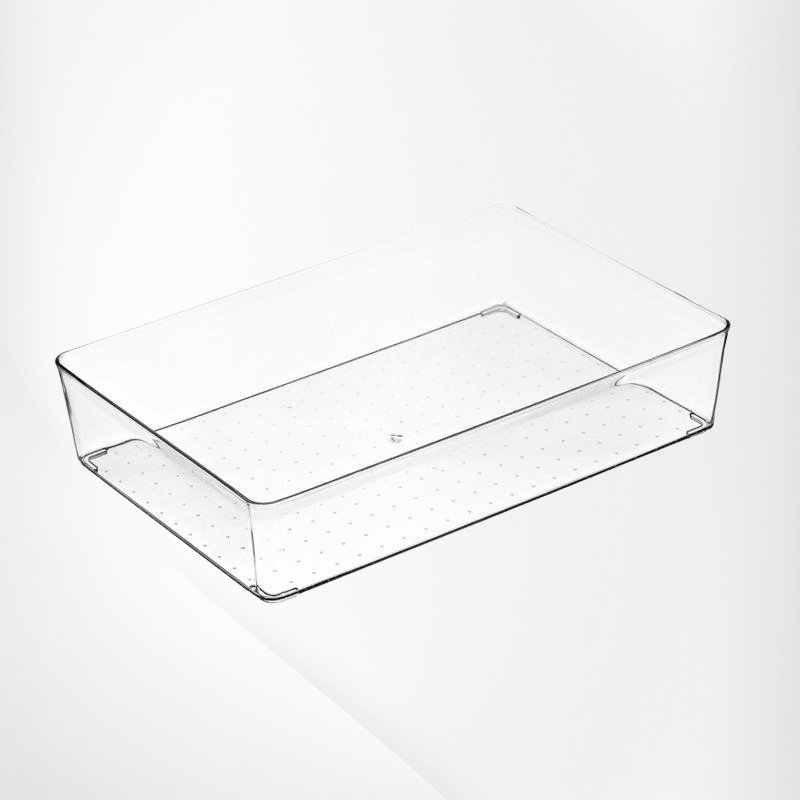 キッチン用仕切り付き引き出し収納ケース 日本風デザイン