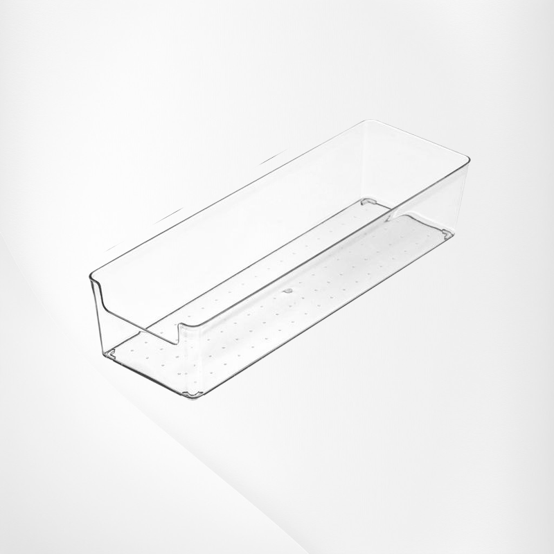 キッチン用仕切り付き引き出し収納ケース 日本風デザイン