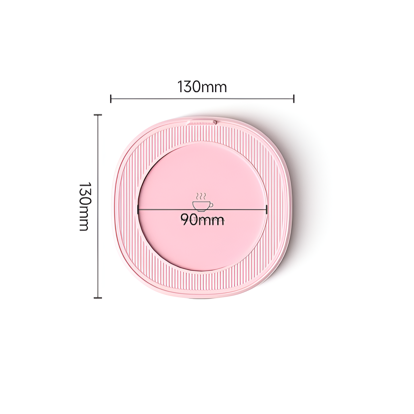 三段階温度調節付き恒温加熱コースター