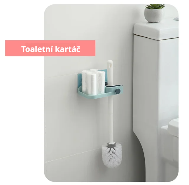 Detailní pohled na multifunkční držák na mop