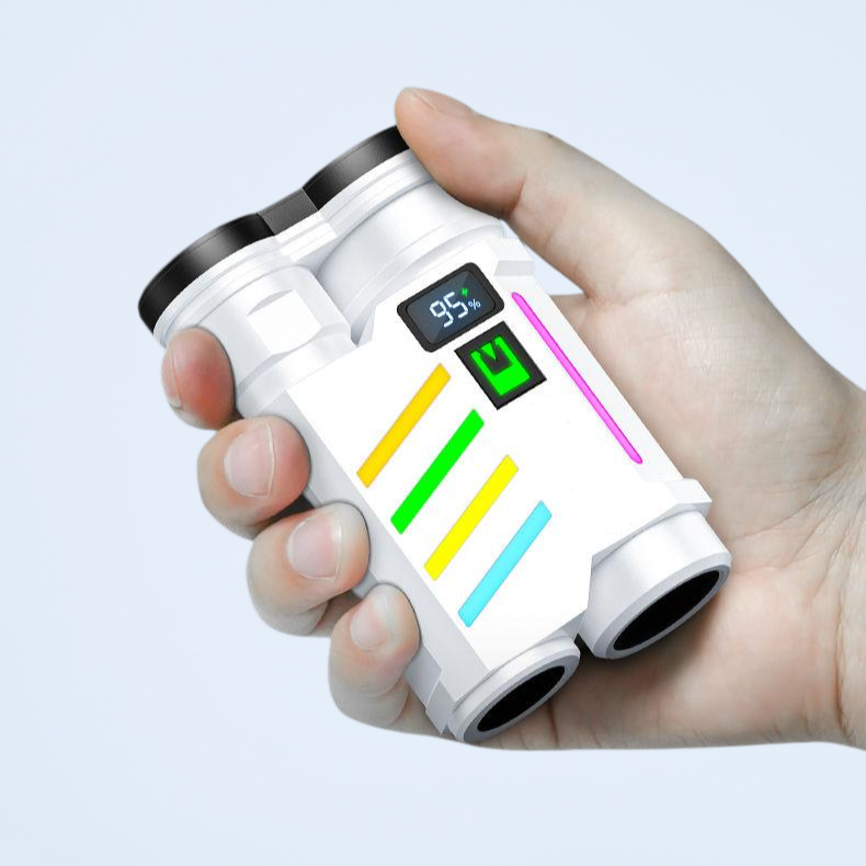 고광량 충전식 아웃도어 초강력 원거리 다기능 손전등