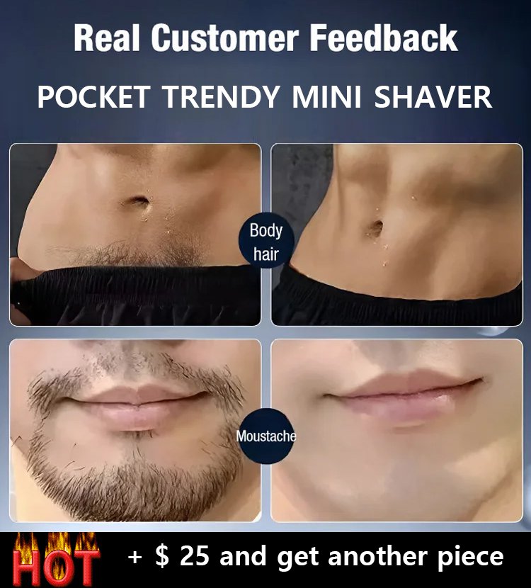 Pocket Trendy Mini Shaver