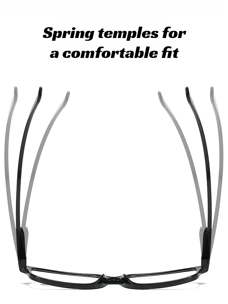 Middleaged and elderly HD small frame antiblue light presbyopia glasses