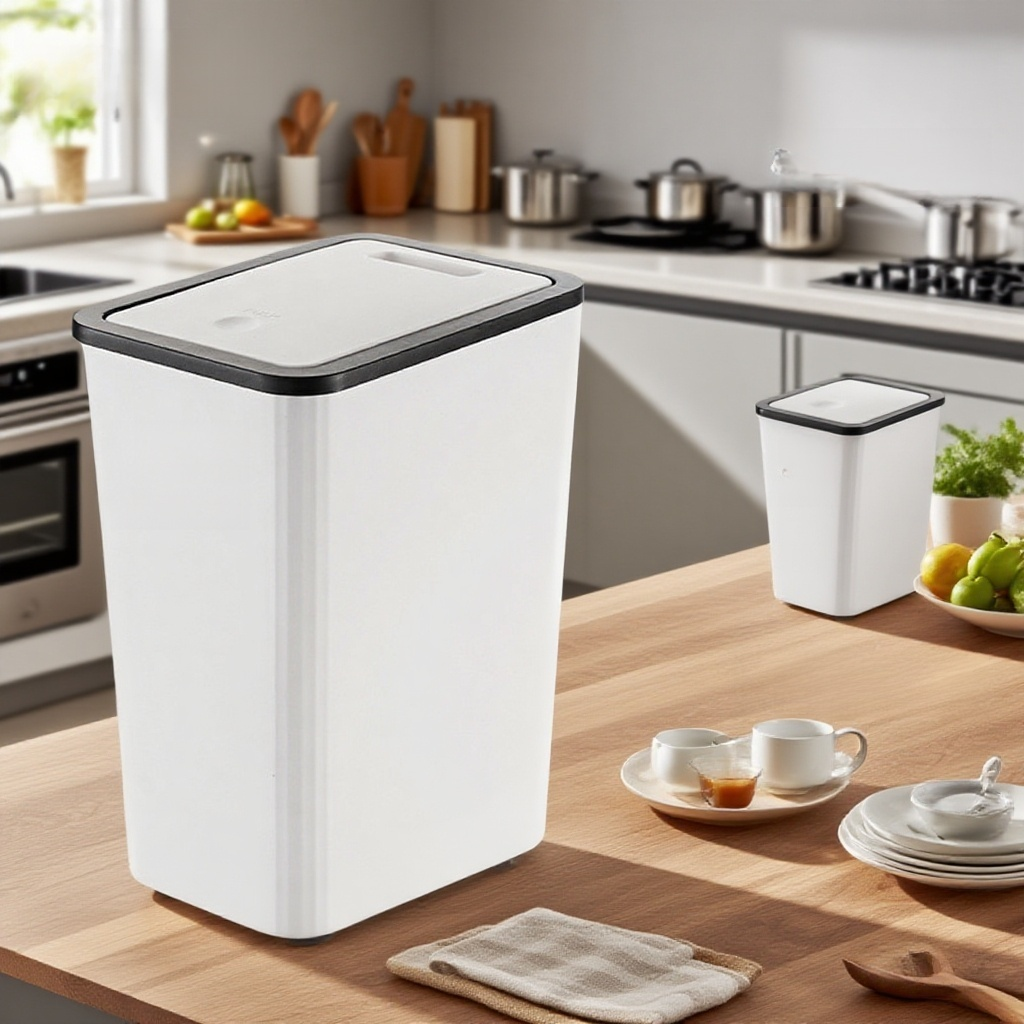 정사각형 쓰레기통