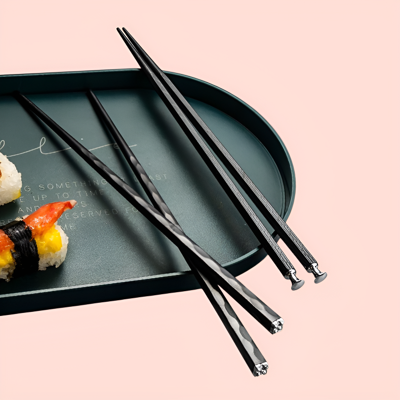 滑り止め高温合金製箸 家庭用箸