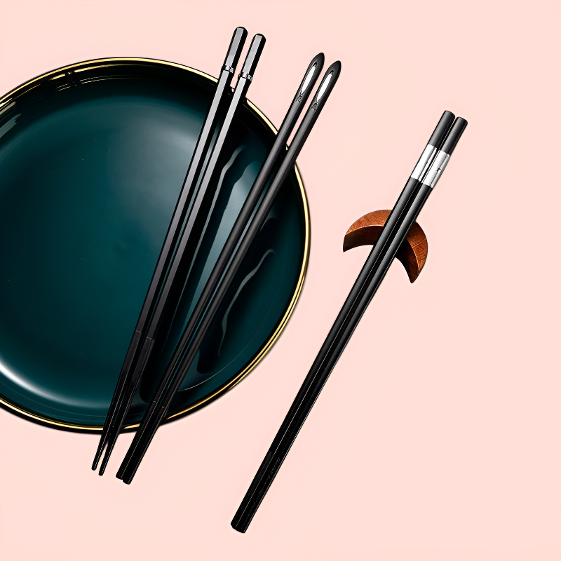 滑り止め高温合金製箸 家庭用箸