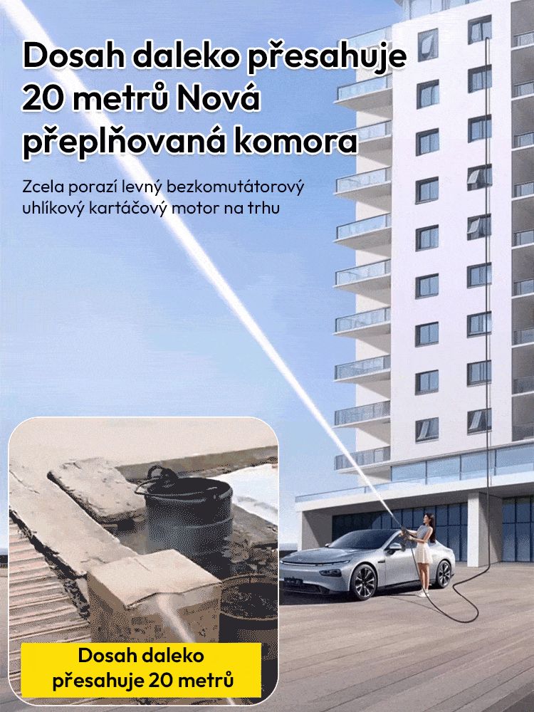 Vysokotlaká myčka aut