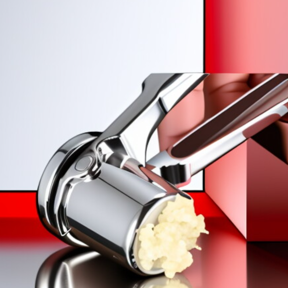 수동 회전 마늘 프레스