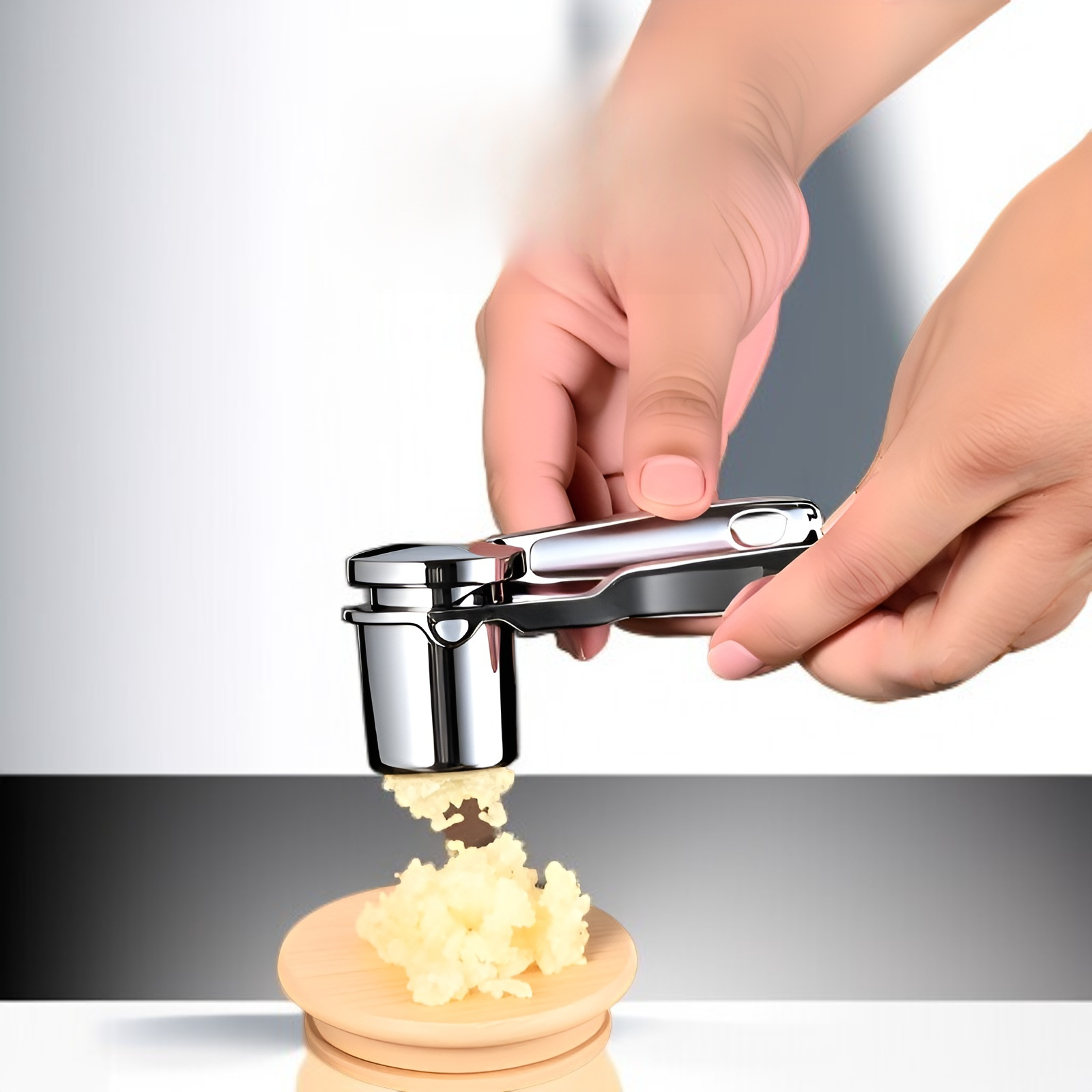 간편하게 마늘을 다지는 주방 도구