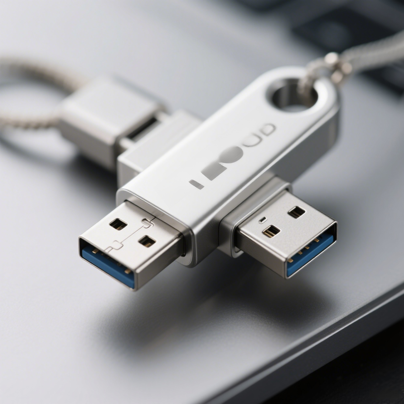 Dvouvratý trojkombinační vysokorychlostní USB flash disk s velkou kapacitou