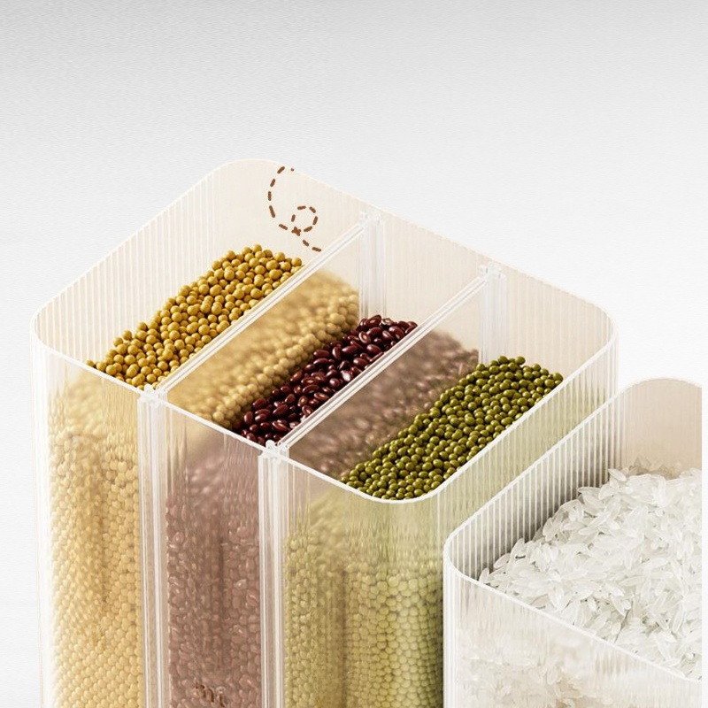 가정용 푸시형 방충·방습 쌀통