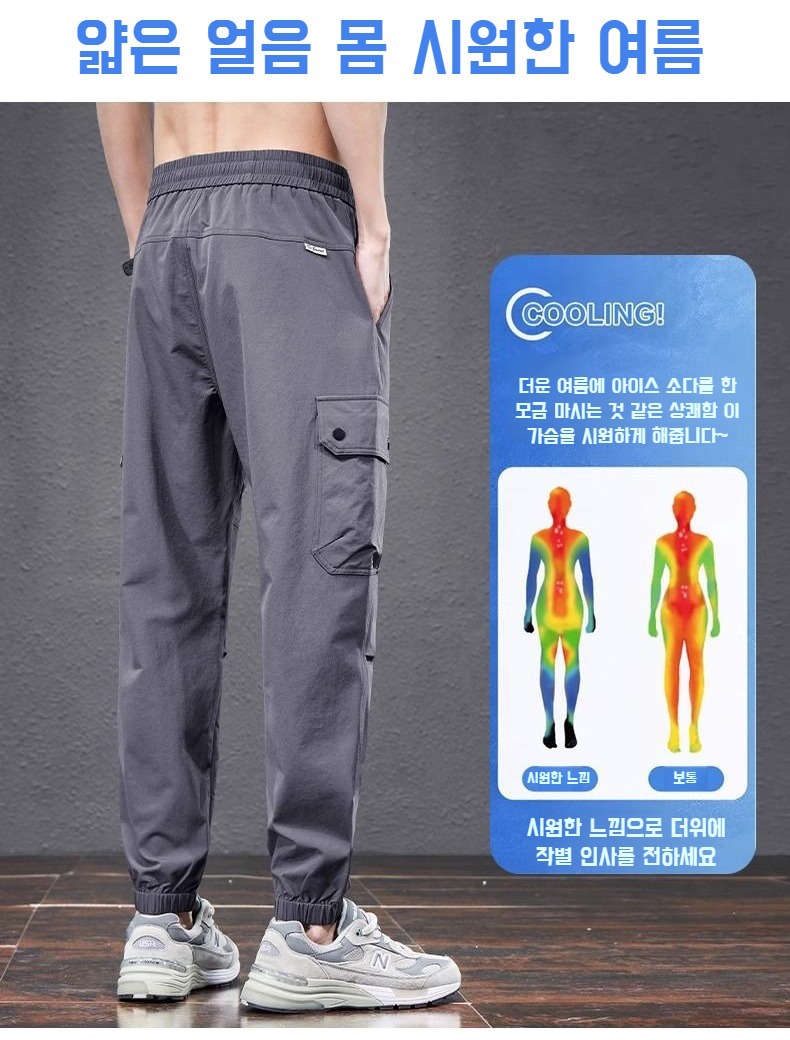 트렌디한 아메리칸 와이드 카고 팬츠 스타일링