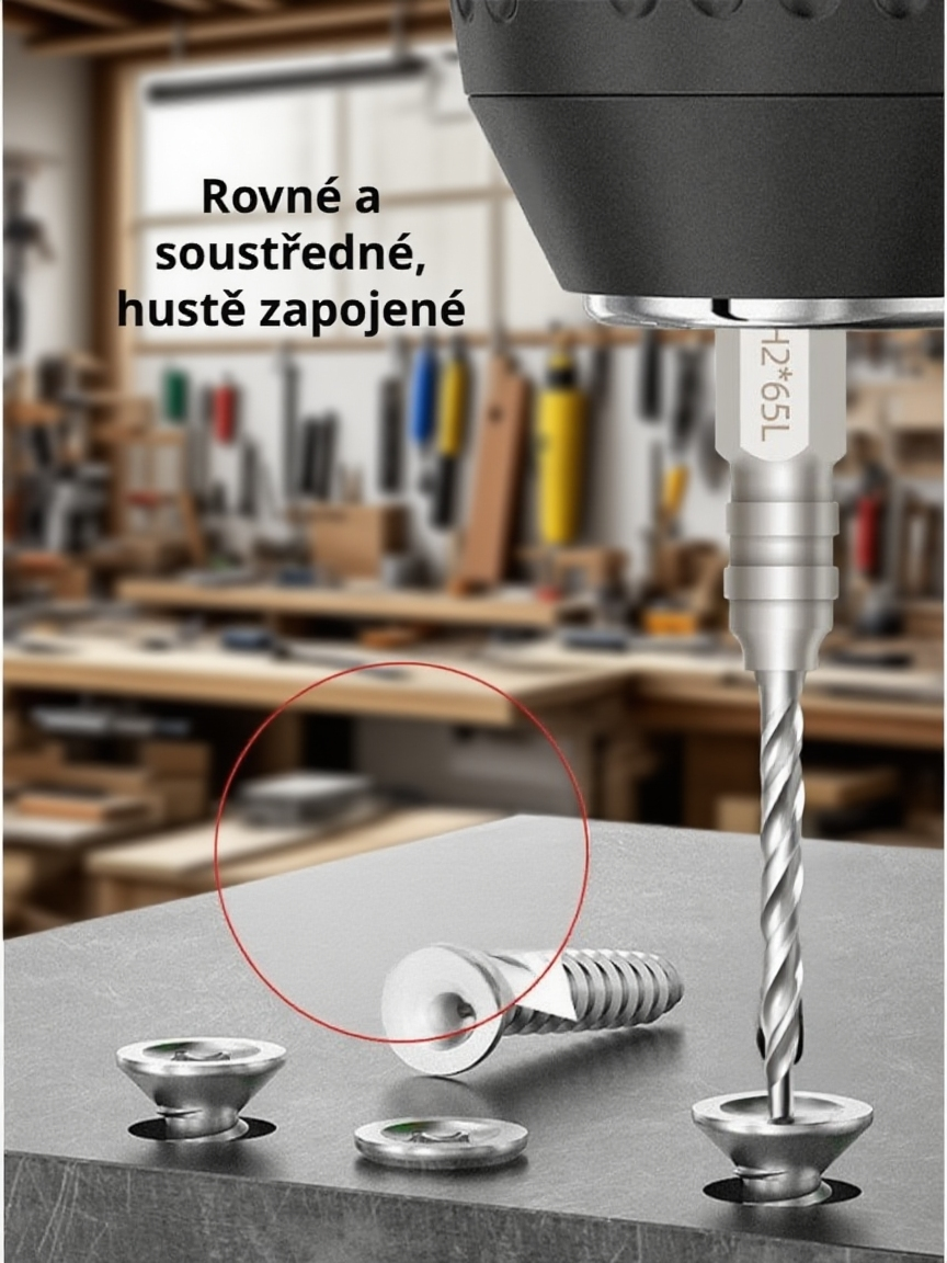 Odolné křížové šroubováky s vysokou tvrdostí