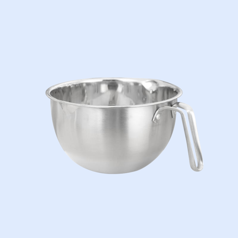 스테인리스 스틸 손잡이 실리콘 바닥 믹싱볼