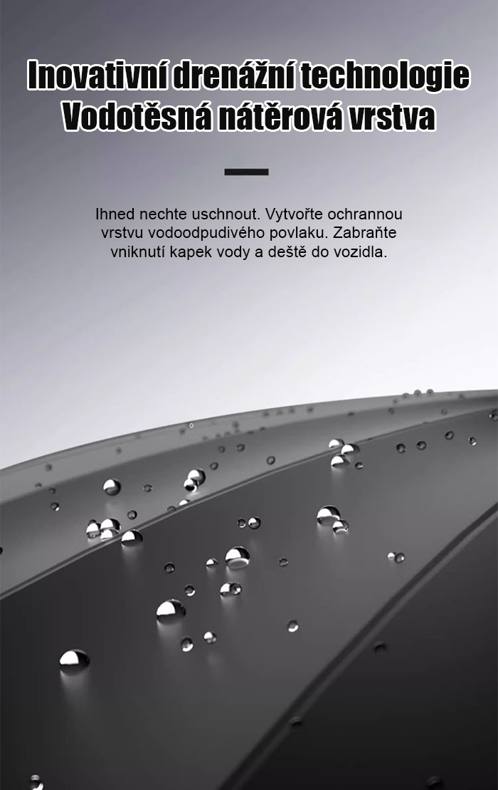 Lehký skládací deštník vhodný do kabelky