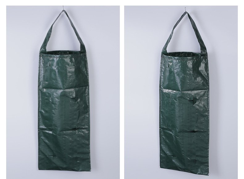 壁掛け可能なイチゴ用プランターの取り付け例