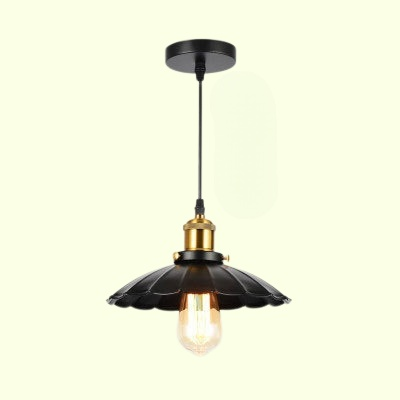 복고풍 블랙 샹들리에