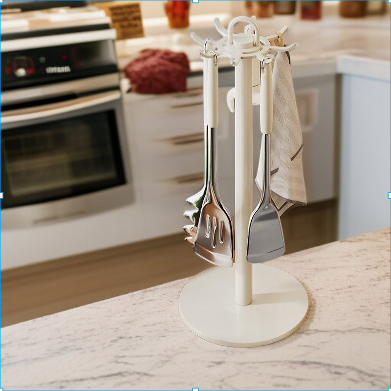 회전 주걱 가정용 보관 선반