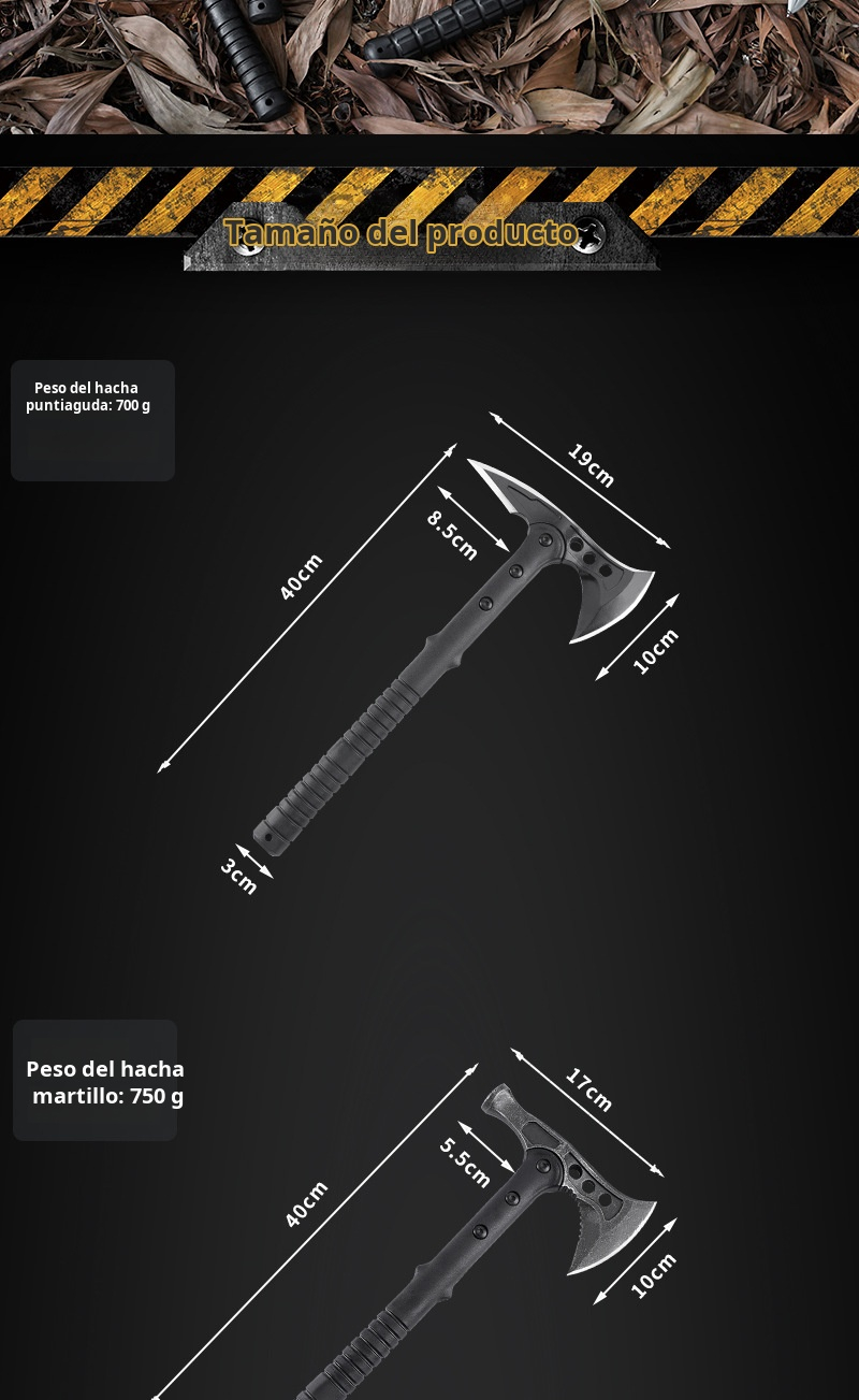 Herramienta de autodefensa con diseño ergonómico